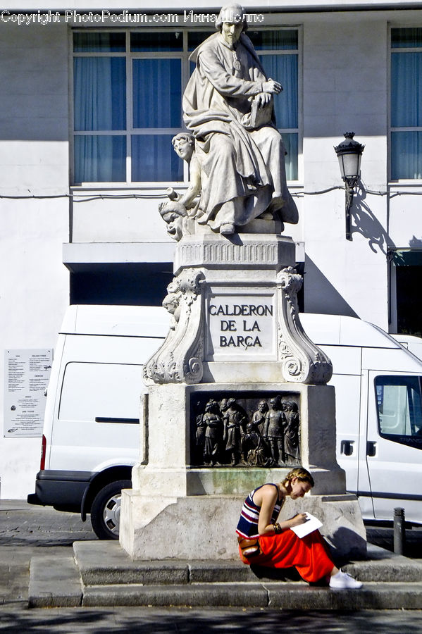 Human, People, Person, Art, Sculpture, Statue, Bench