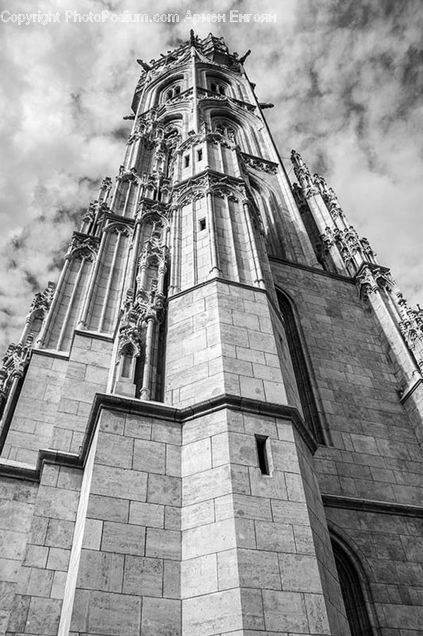 Architecture, Cathedral, Church, Worship, Brick, Tower, City