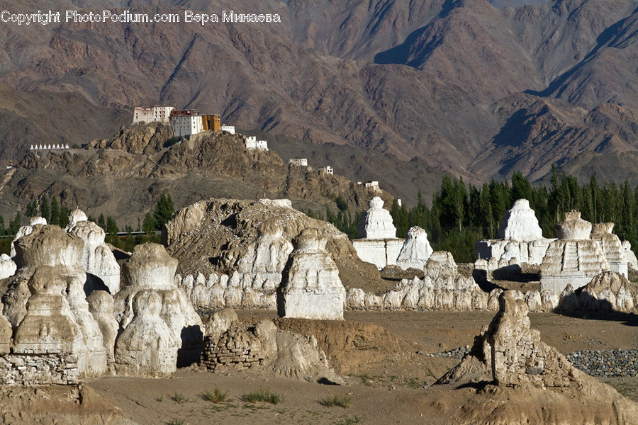 Architecture, Housing, Monastery, Mesa, Outdoors, Tomb, Ground