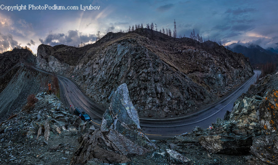 Crest, Mountain, Outdoors, Peak, Rubble, Arctic, Glacier