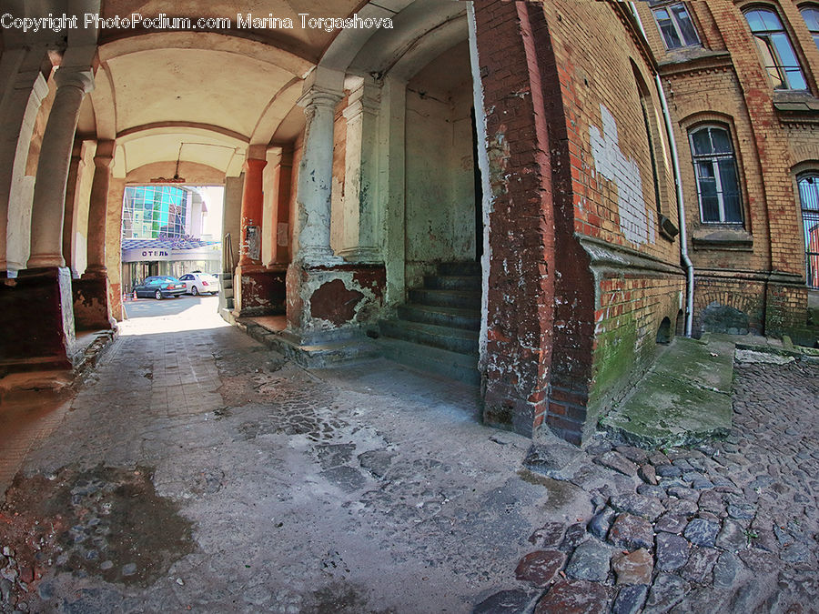 Flagstone, Brick, Cobblestone, Pavement, Walkway, Alley, Alleyway