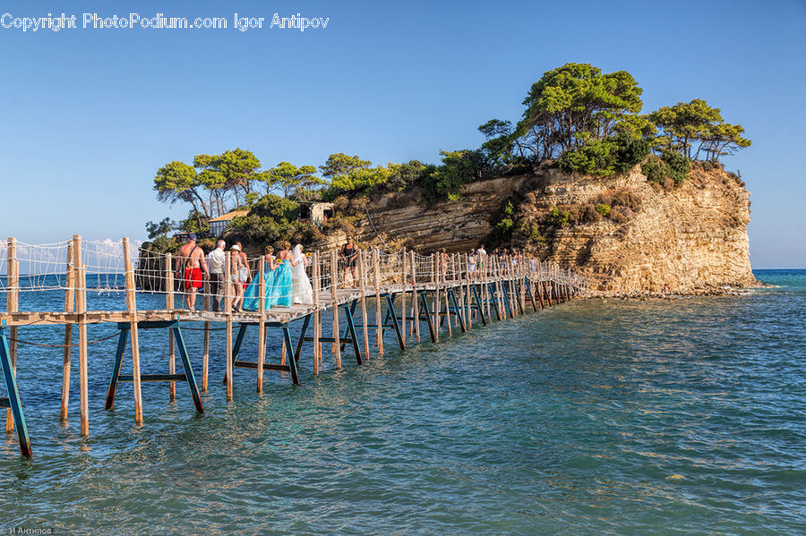 Coast, Island, Land, Sea, Outdoors, Water, Hotel