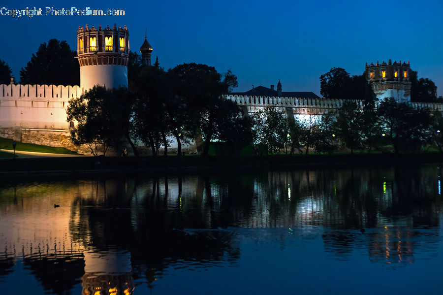 Architecture, Bell Tower, Clock Tower, Tower, Castle, Fort, Ditch