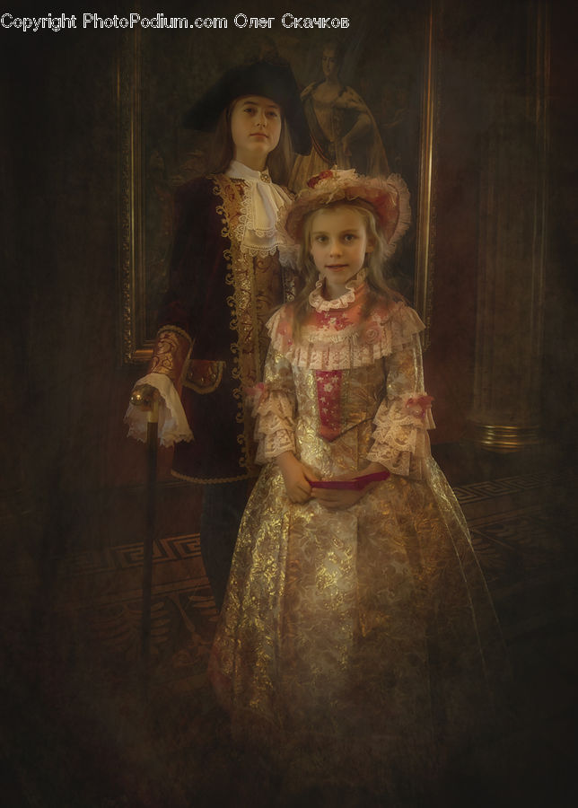 Human, People, Person, Costume, Female, Art, Painting