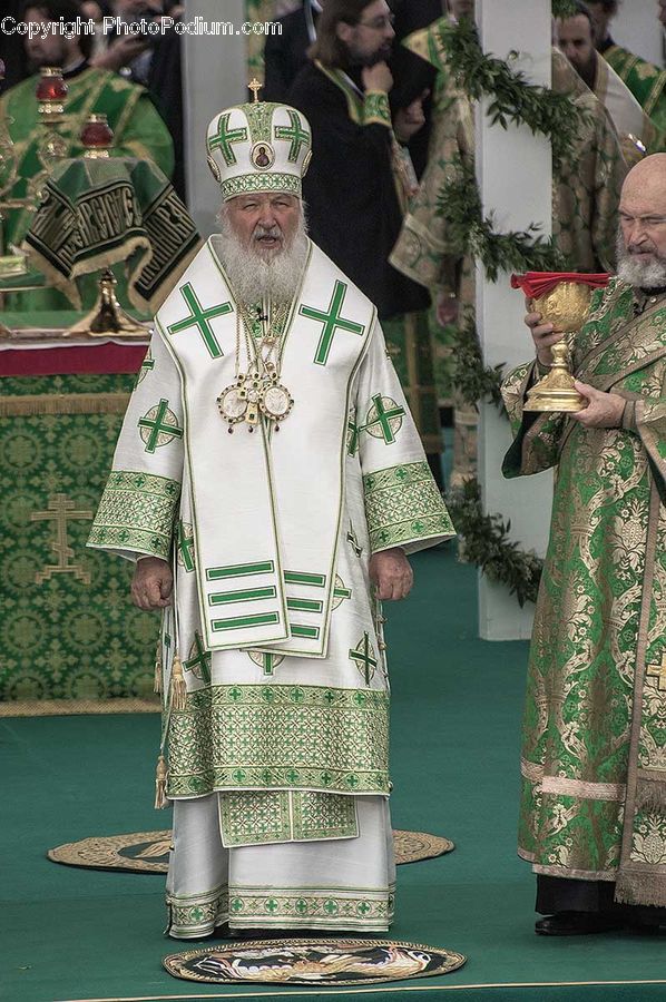 Plant, Potted Plant, People, Person, Human, Bishop, Pope