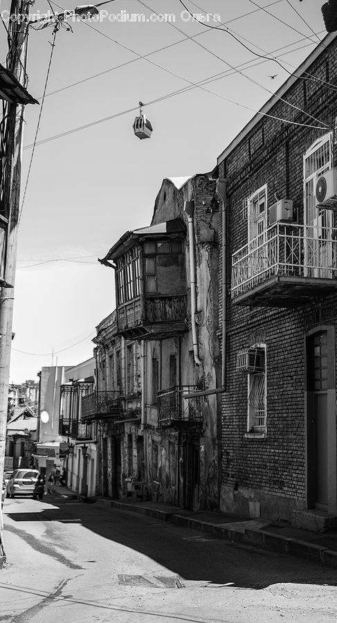 Alley, Alleyway, Road, Street, Town, Building, Downtown