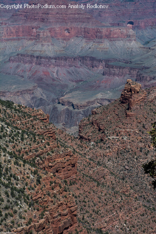 Canyon, Outdoors, Valley, Aerial View, Plant, Vegetation