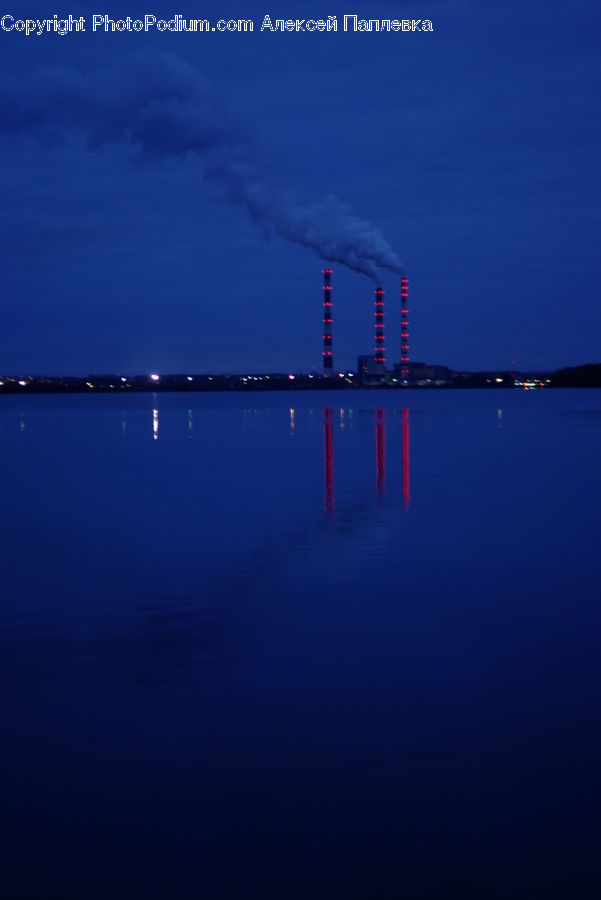 Constriction Crane, Coast, Outdoors, Sea, Water, City, Downtown