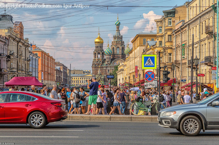 Automobile, Car, Vehicle, Crowd, Carnival, Festival, Parade