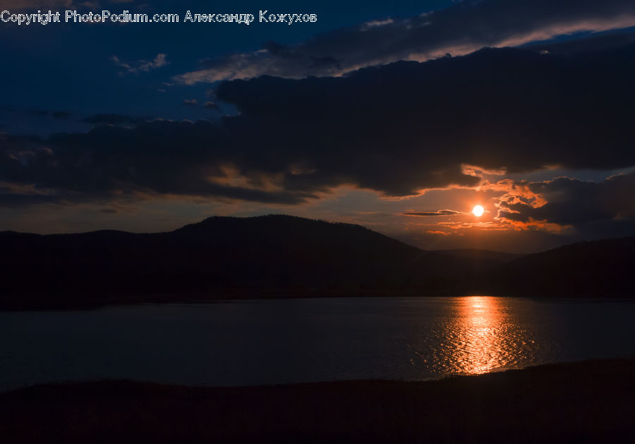Dawn, Dusk, Sky, Sunrise, Sunset, Red Sky, Sun