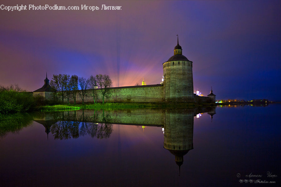 Architecture, Castle, Fort, Ditch, Moat, Tower, Housing