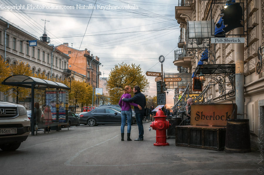 People, Person, Human, Closet, Kiosk, Automobile, Car