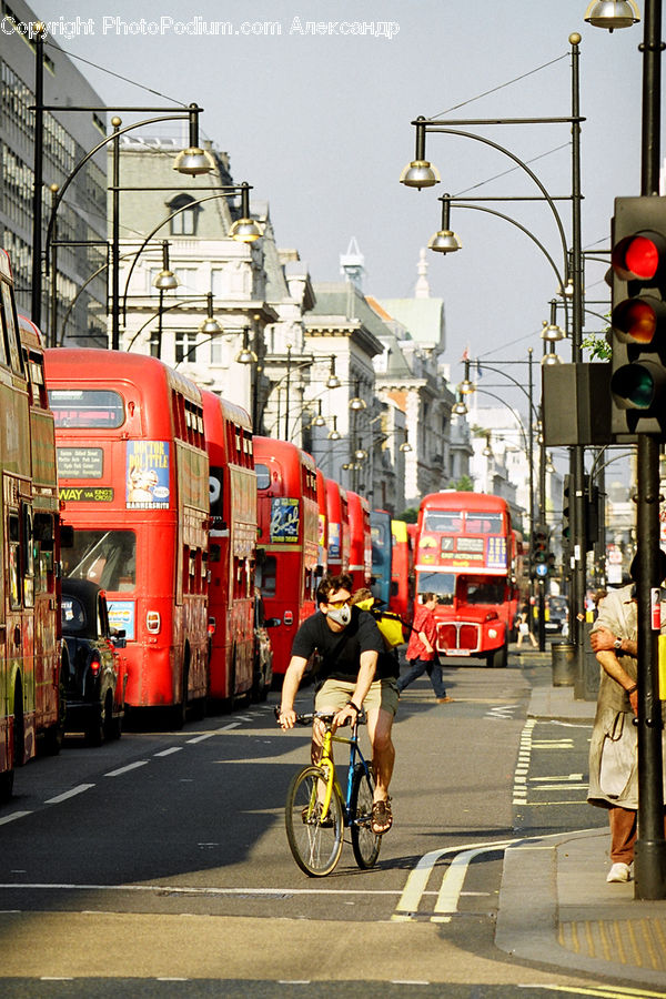 People, Person, Human, Bus, Vehicle, Bicycle, Bike