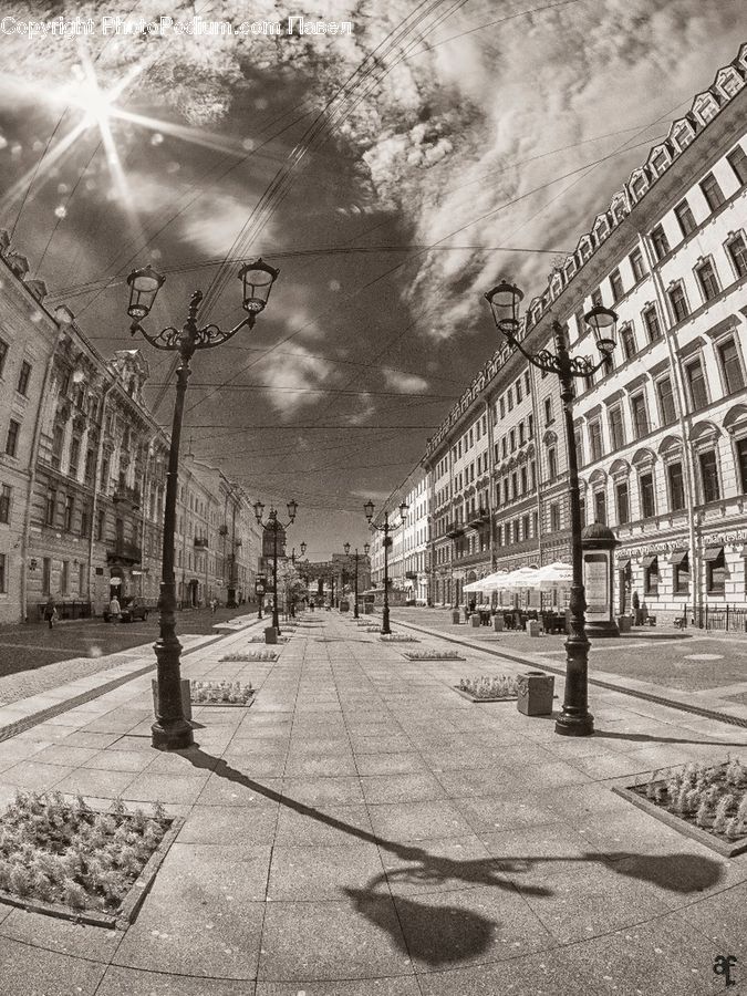 Boardwalk, Path, Pavement, Sidewalk, Walkway, Architecture, Court