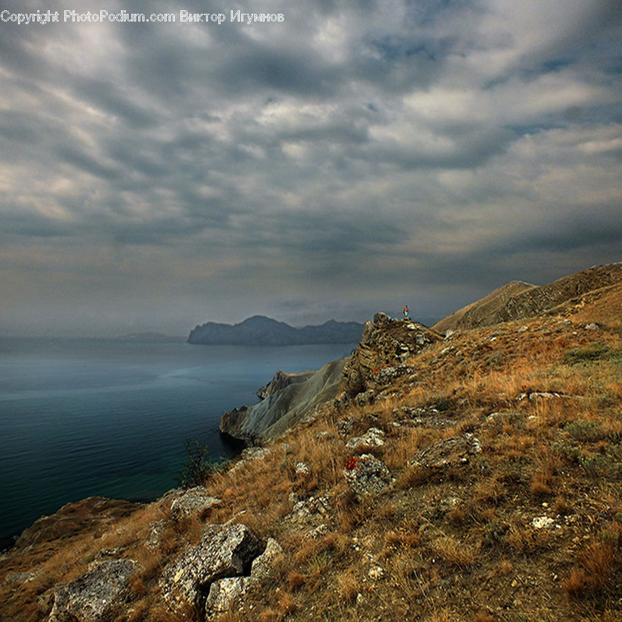 Coast, Outdoors, Sea, Water, Cliff, Promontory, Landscape