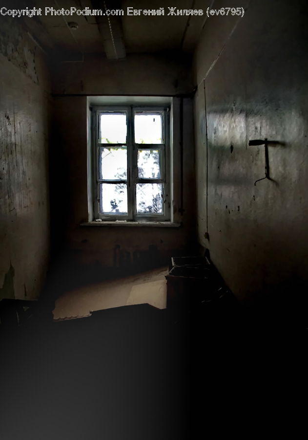 Prison, Corridor, Architecture, Housing, Skylight, Window