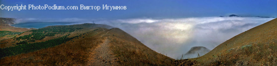 Crest, Mountain, Outdoors, Peak, Plateau, Mountain Range, Dirt Road