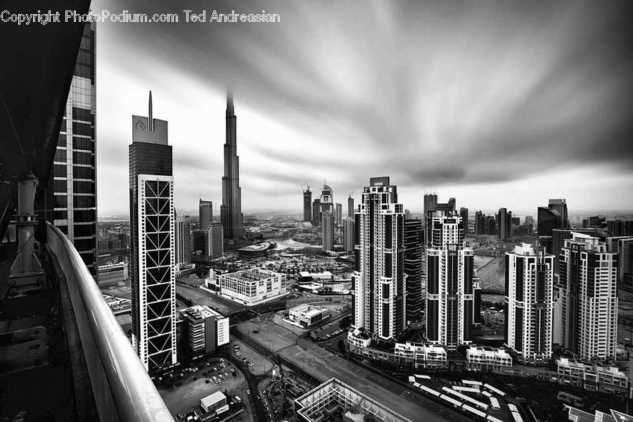 City, Downtown, Urban, Architecture, High Rise, Skyscraper, Metropolis