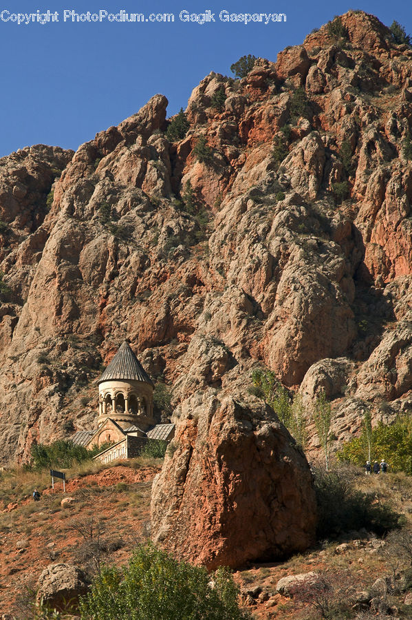 Crest, Mountain, Outdoors, Peak, Rock, Cliff, Castle