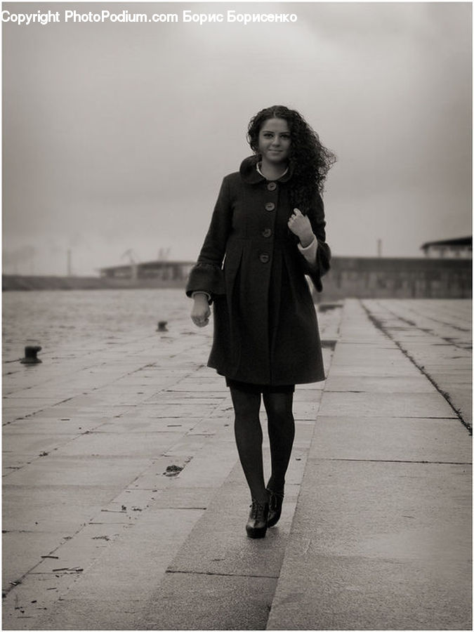 Human, People, Person, Coat, Overcoat, Female, Portrait
