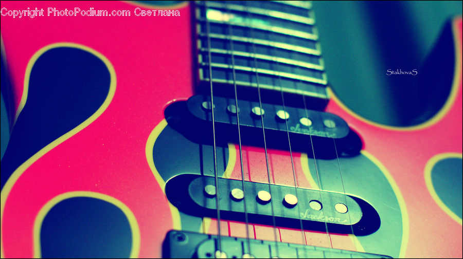 Electric Guitar, Guitar, Musical Instrument, Flyer, Poster, Brochure, Logo