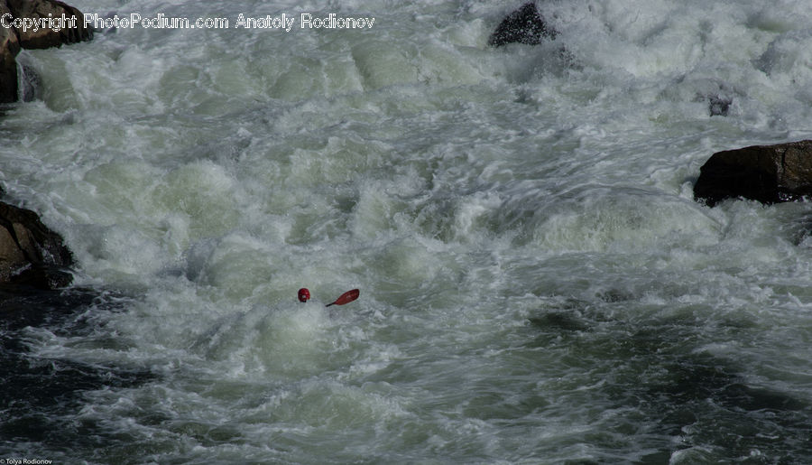 Outdoors, Sea, Sea Waves, Water, Hole, Coast, River