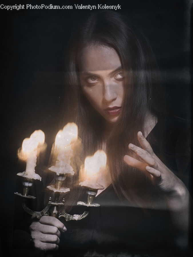 People, Person, Human, Candle, Face