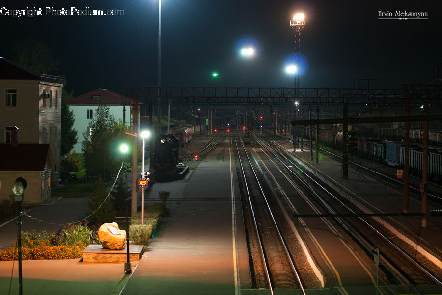 Boardwalk, Deck, Path, Sidewalk, Walkway, Downtown, Neighborhood
