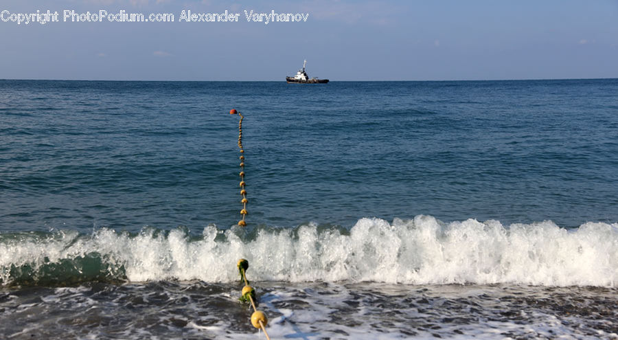 Outdoors, Sea, Sea Waves, Water, Ocean, Boat, Dinghy