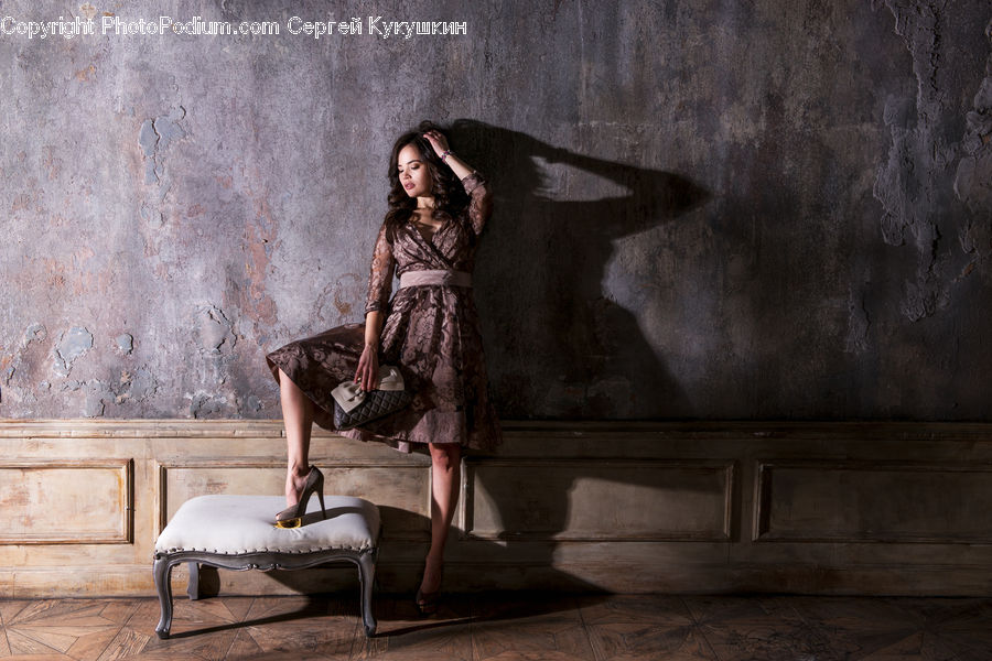 People, Person, Human, Chair, Furniture, Clothing, Skirt
