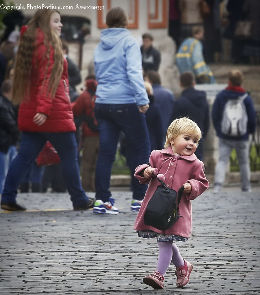 Human, People, Person, Footwear, Shoe, Coat, Blonde