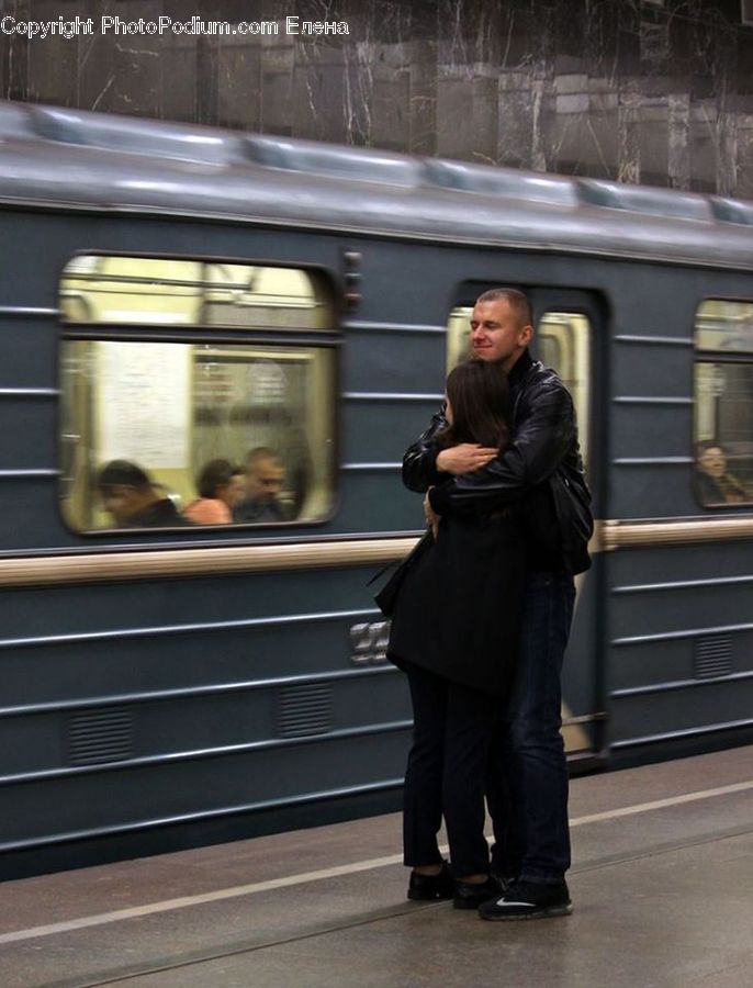 Human, People, Person, Train, Vehicle, Subway, Train Station