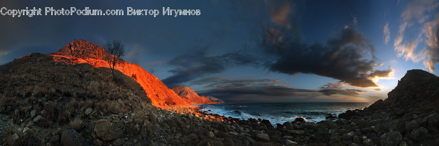 Azure Sky, Cloud, Outdoors, Sky, Eruption, Volcano, Storm
