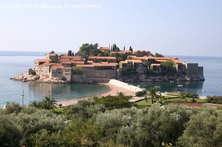 Castle, Fort, Architecture, Building, Downtown, Town, Coast