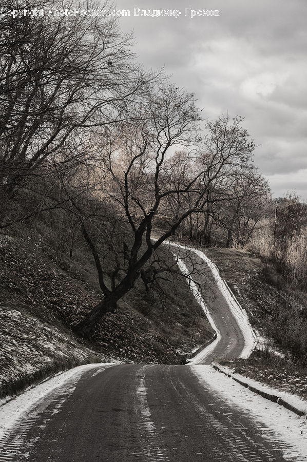 Road, Countryside, Outdoors, Path, Trail, Freeway, Highway