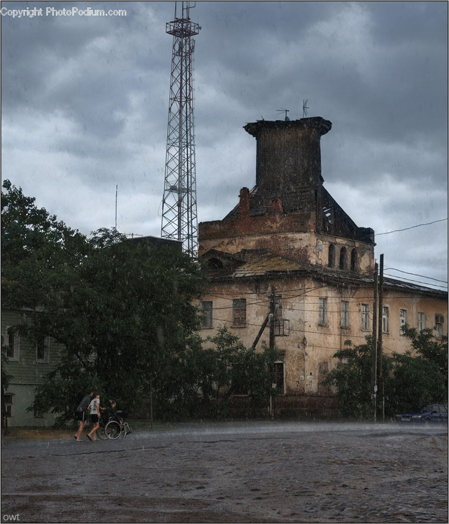 Architecture, Castle, Fort, Tower, Bell Tower, Clock Tower, Housing