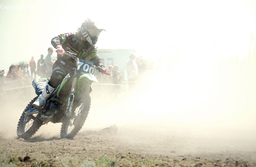 Motocross, Motorcycle, Dirt Road, Gravel, Road, Automobile, Car