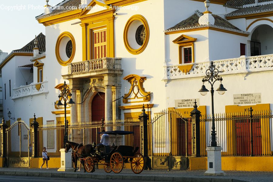 Carriage, Horse Cart, Vehicle, Animal, Horse, Mammal, Car