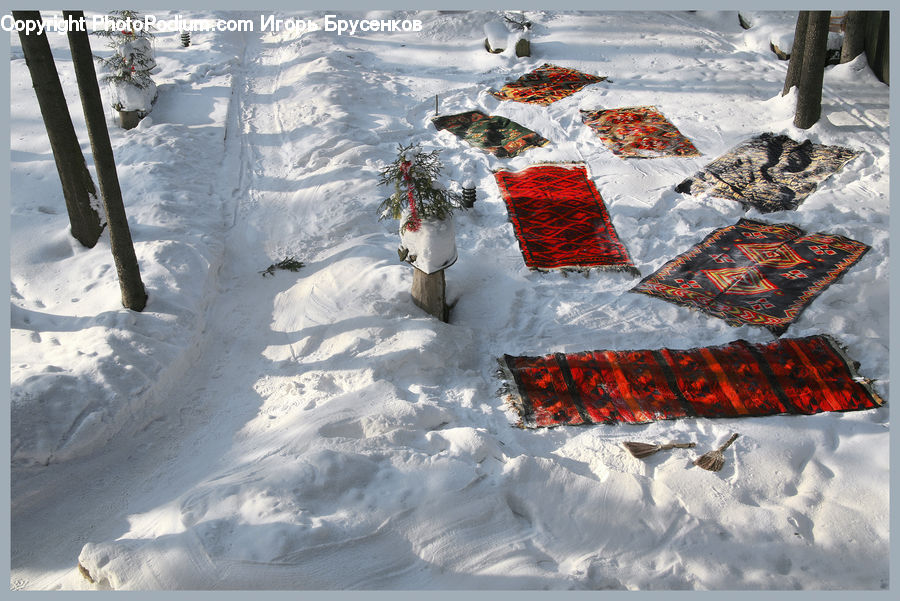 Home Decor, Quilt, Ice, Outdoors, Snow, Arctic, Winter