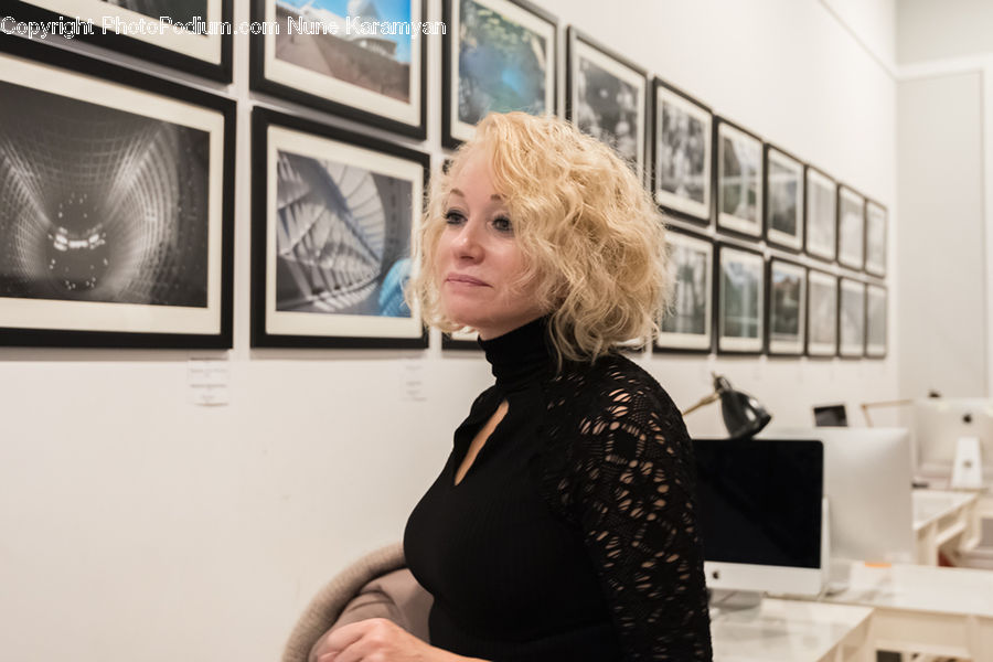 People, Person, Human, Blonde, Female, Woman, Art