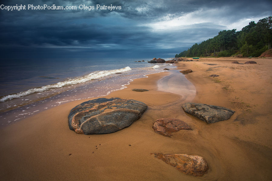 Beach, Coast, Outdoors, Sea, Water, Landscape, Nature