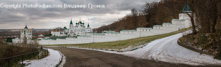 Architecture, Castle, Fort, Road, Plant, Tree, Canal