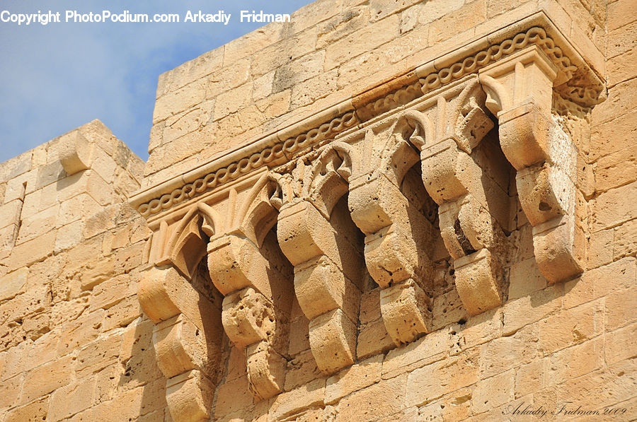 Ancient Egypt, Castle, Fort, Building