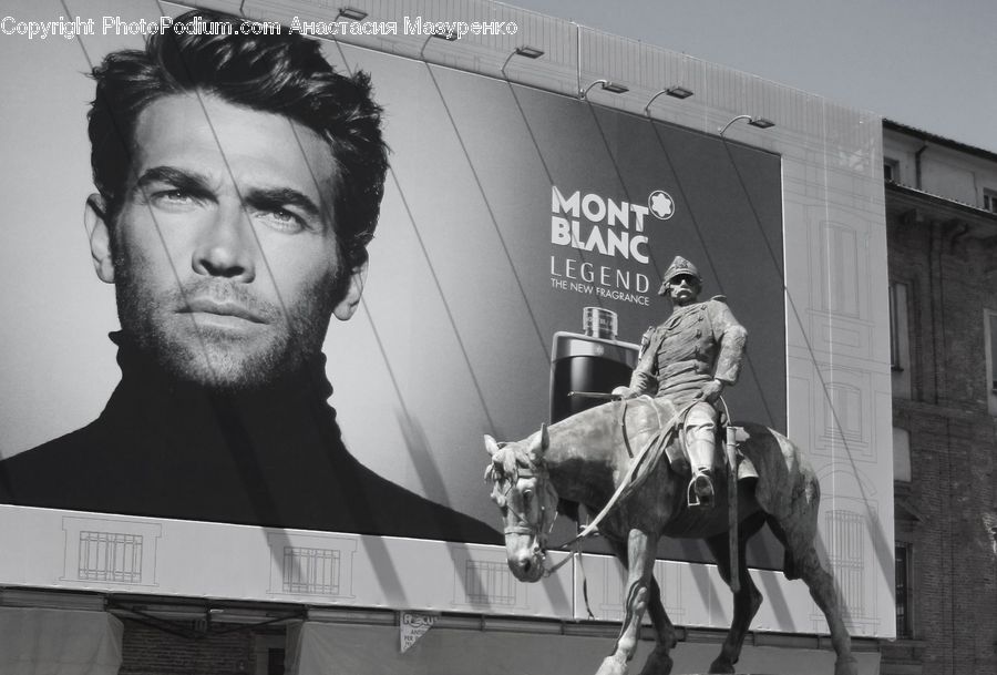 People, Person, Human, Billboard, Art, Sculpture, Statue