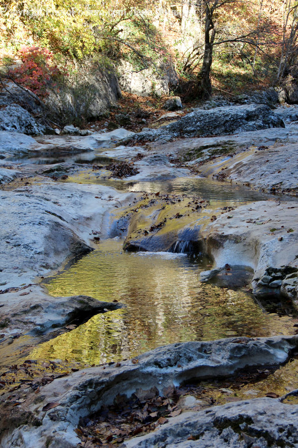 Creek, Outdoors, River, Water, Rock, Sea, Sea Waves