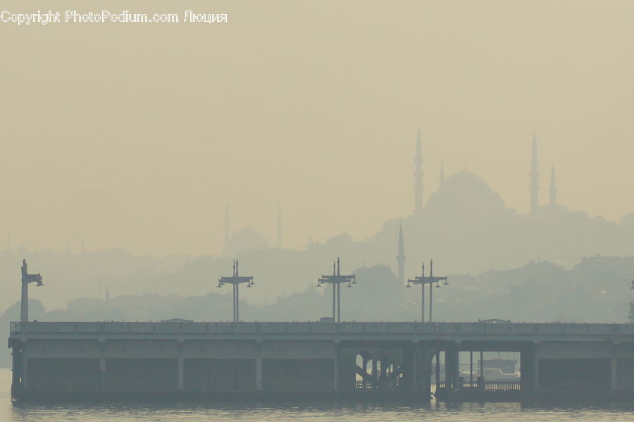 Fog, Pollution, Smog, Smoke, Dawn, Dusk, Sky
