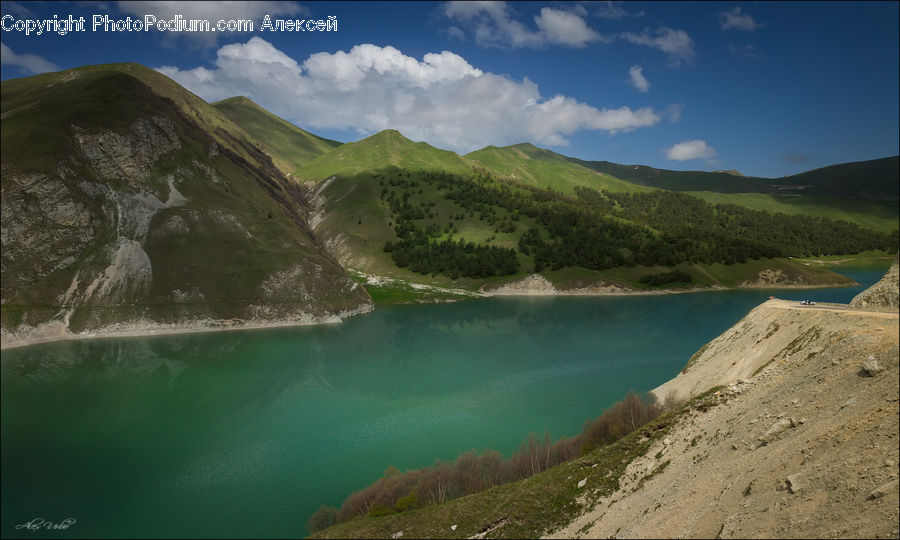 Alps, Crest, Mountain, Peak, Promontory, Coast, Outdoors