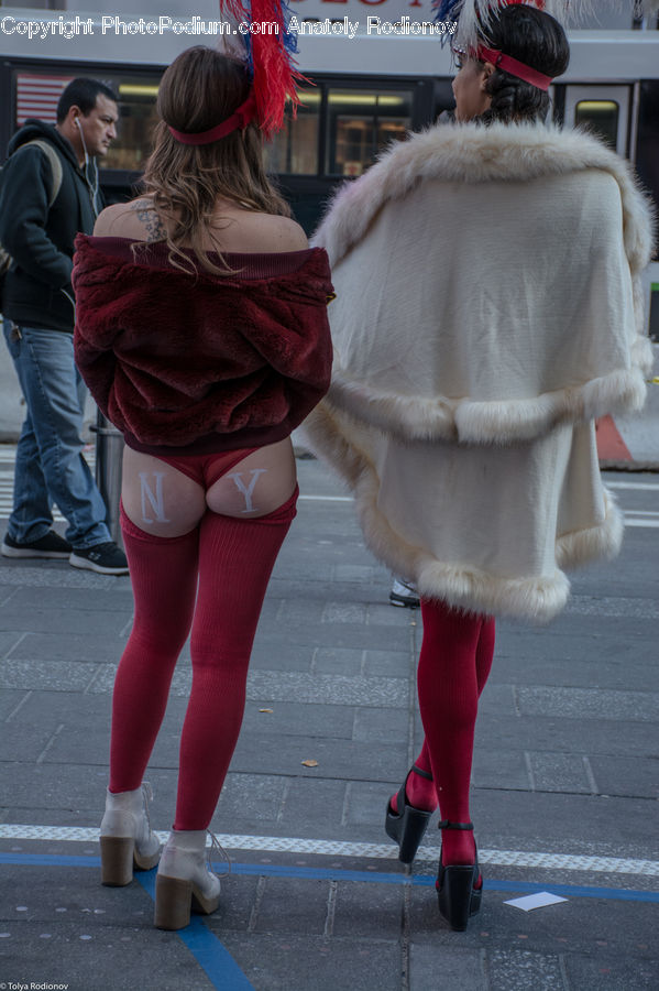 People, Person, Human, Cloak, Poncho, Footwear, High Heel