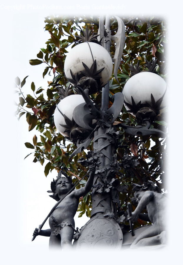People, Person, Human, Plant, Potted Plant, Art, Sculpture