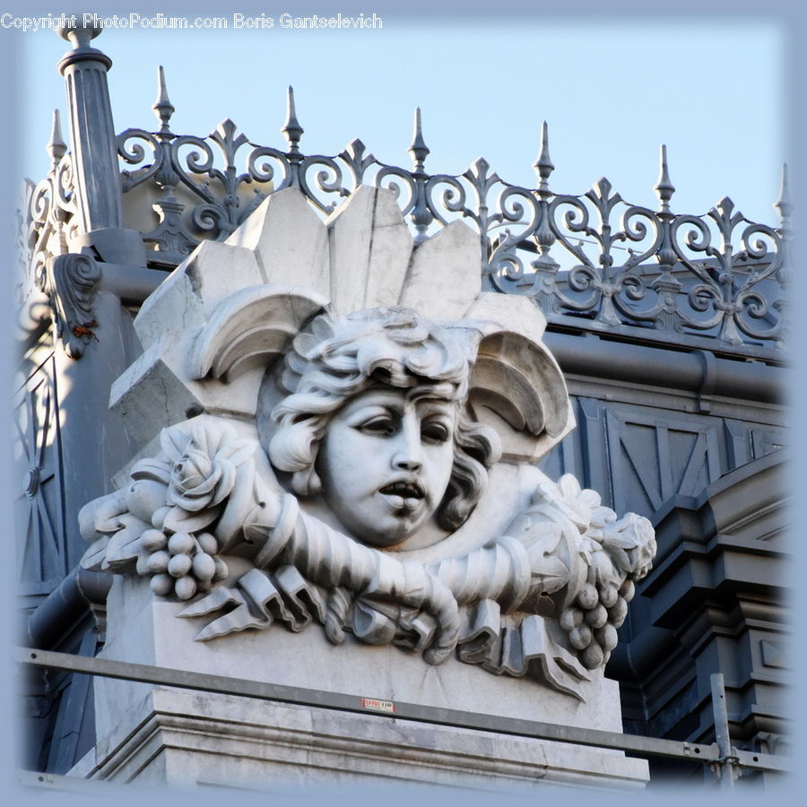 Art, Gargoyle, Statue, Sculpture, Head, Portrait, Modern Art